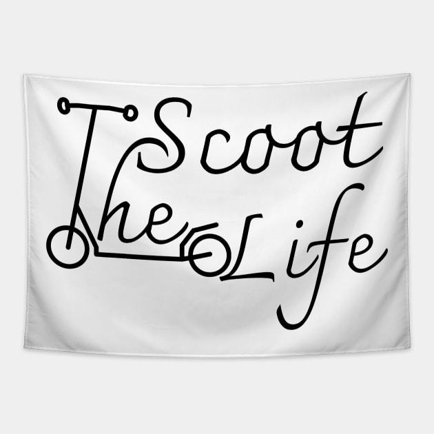 The Scoot Life Tapestry by Catchy Phase