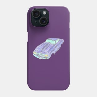 Vintage Purple Chevy Impala Phone Case