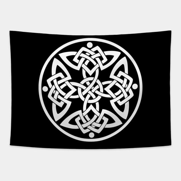 Celtic Knot Tribal Design, Celtic Art Tapestry by DesignsbyZazz