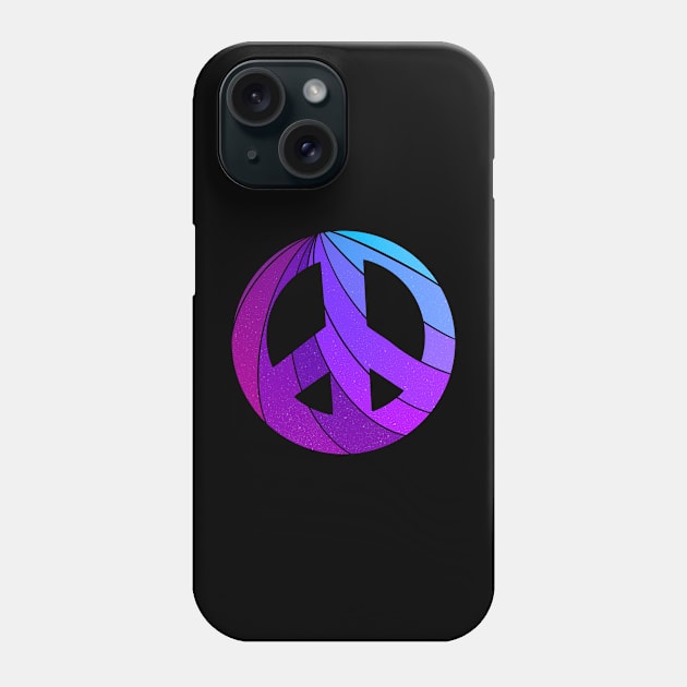 Peace Sign Phone Case by Mystical Moon Goddess