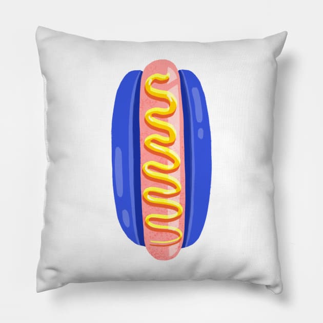 Space Hotdog Pillow by Taranormal