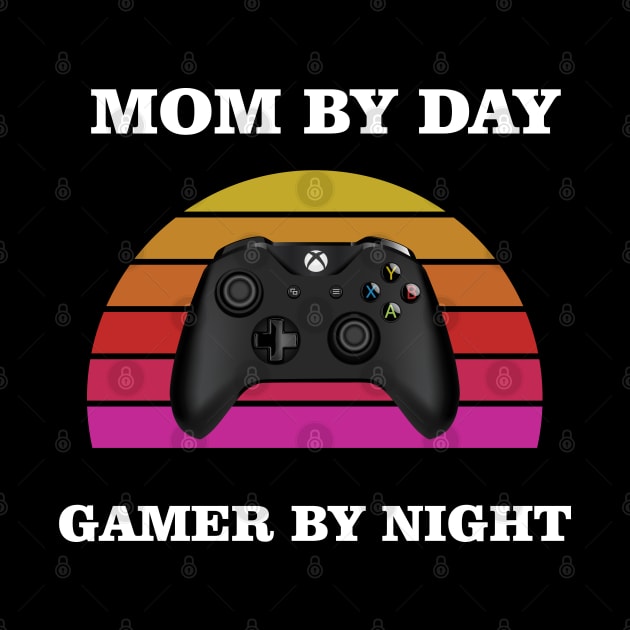 mom by day gamer by night by Ericokore