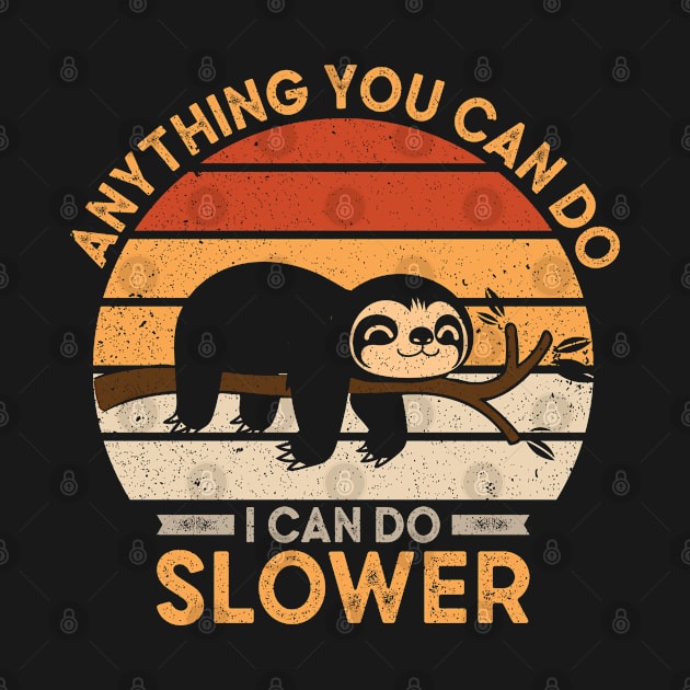 Cute Sloth Lazy Office Worker Working Sloth Statement Chill by Tom´s TeeStore