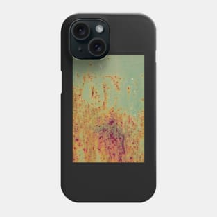 Pretty Green Abstract Texture II Phone Case