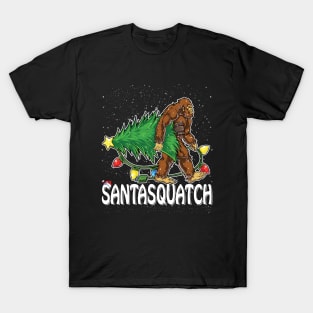 Christmas Sasquatch Bass Fishing Bigfoot Ugly Christmas Sweater