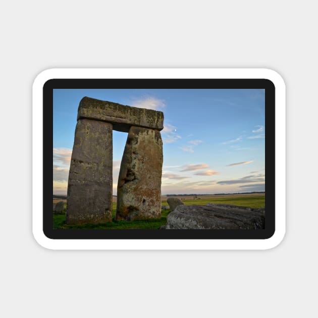 Stonehenge Close Up Magnet by LaurenGalanty