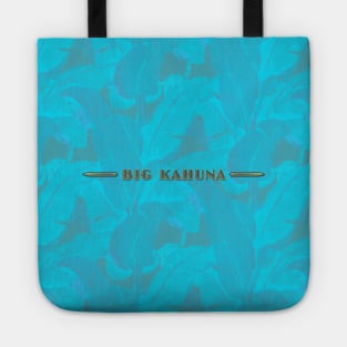 Big Kahuna with Floral Background Tote