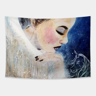 The Moon and the Unicorn Tapestry