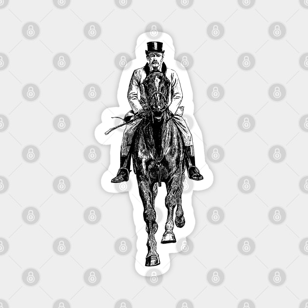 equestrian rides Magnet by penandinkdesign@hotmail.com