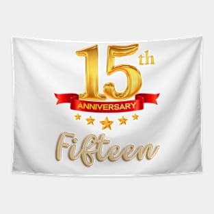 Letter Number 15 fifteen birthday Tapestry