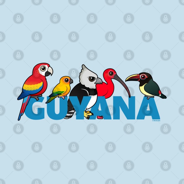 Birdorable Guyana Birds by birdorable