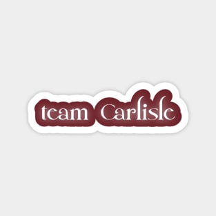 Team Carlisle tee Magnet