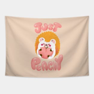 Just Peachy Tapestry