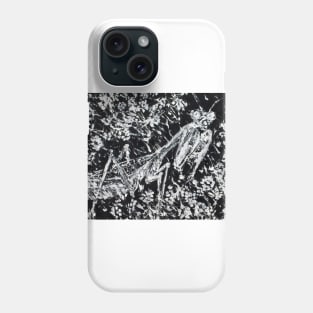 PRAYING MANTIS in the FLOWERS Phone Case