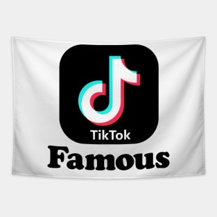 FAMOUS TIK TOK INFLUENCER INSTAGRAM SOCIAL MEDIA SHIRT Tapestry