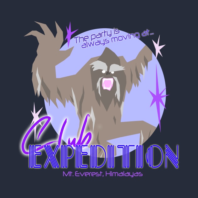 Disco Yeti at Club Expedition by Radical Rad