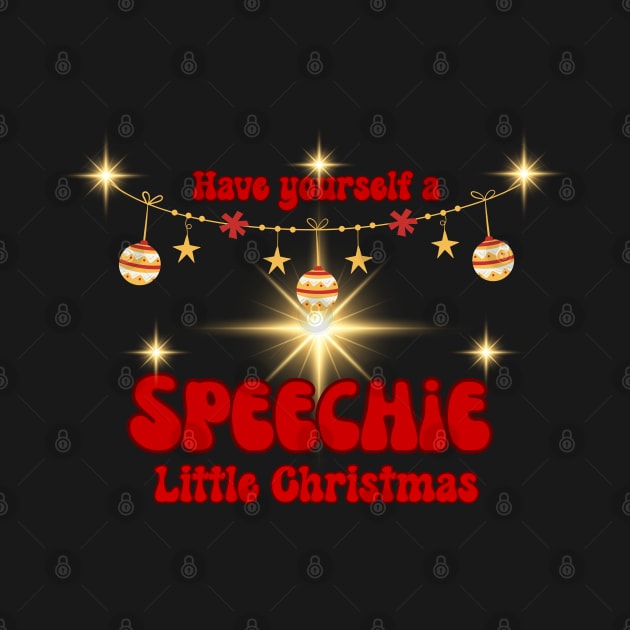 Christmas Speech Language Pathology, Speech therapy, speech path, slp, slpa by Daisy Blue Designs