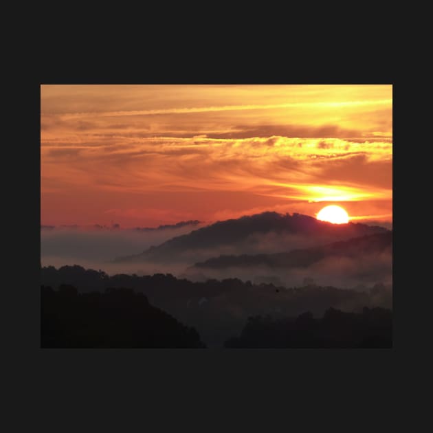 Tennessee Mountain Sunrise by NatureTrail