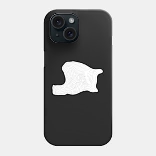 Matterhorn Mountain Contour Phone Case