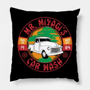 Mr. Miyagi's Car Wash Pillow