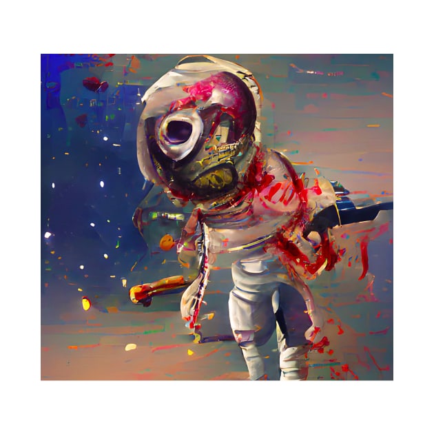 Zombie Astronaut by Mihadom