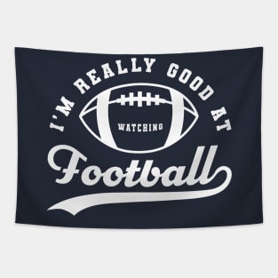Funny Fantasy Football Dad League Champion for Men Tapestry