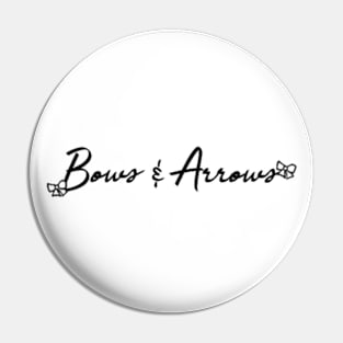 Bows & Arrows Pin