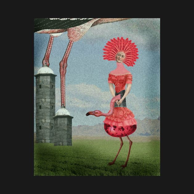 Ballerina Flamingo by Loveday101