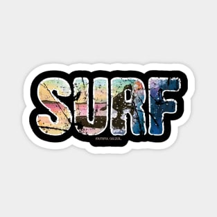 Surf Lover Surfing Design Magnet