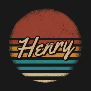 Henry Vintage Text T-Shirt