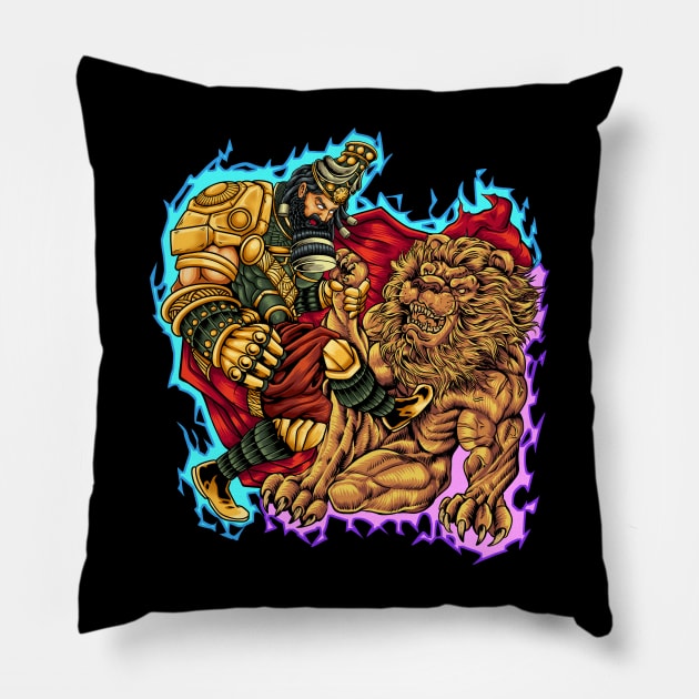 Gilgamesh Pillow by Modern Medieval Design