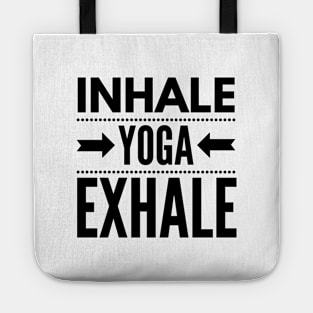 Inhale Exhale Yoga Tote