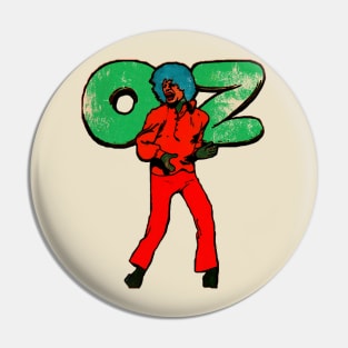 Oz Magazine Jagger Pin