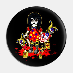 Living Dead Halloween Girls Pin