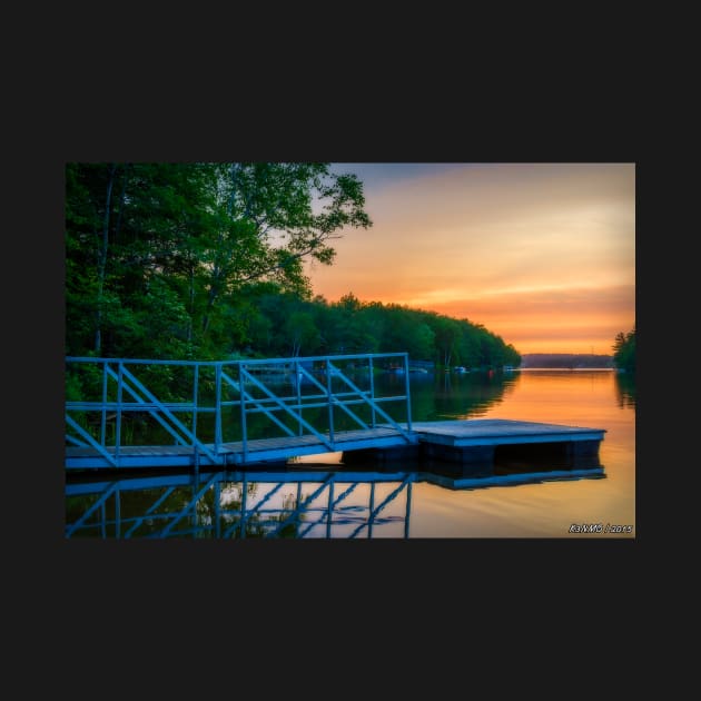 Sunset at Kearney Lake by kenmo