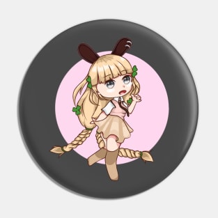 Clover Rabbit Pin