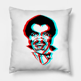 Retro 3D Glasses Style - Blacula Pillow