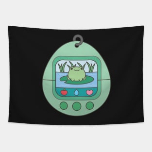 Pocket pet frog game Tapestry