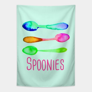 Spoonies Tapestry