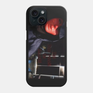 The Red Mask Of Death Phone Case