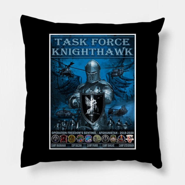 Task Force Nighthawk 2019-2020 Pillow by Aviation Designs