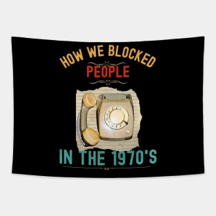 How we Blocked People in the 1970s Tapestry