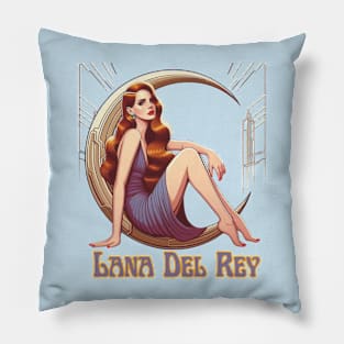 Lana Del Rey - Deco Moon Pillow