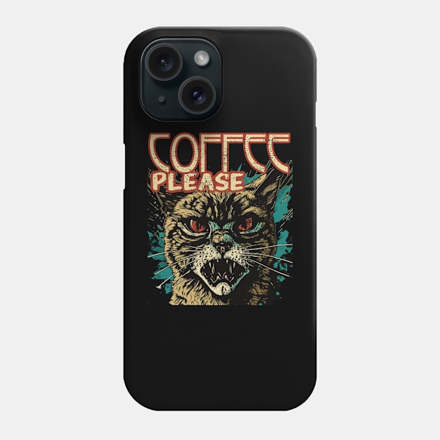 Coffee Please Phone Case by April Snow 