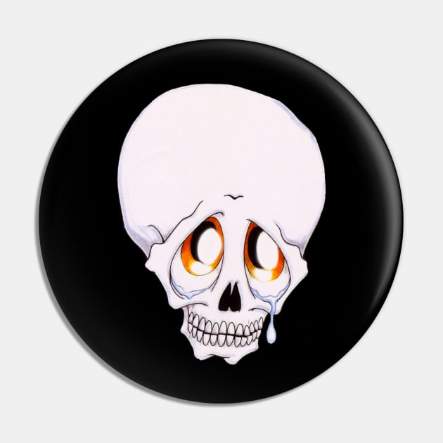 Skully Pin by BobbyDoran