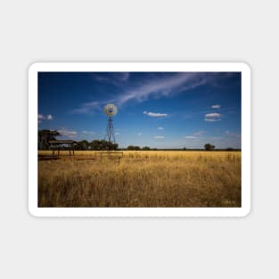 Windmill, Yarrawonga, Victoria, Australia. Magnet