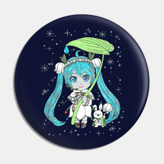 Hatsune Miku Pin by AnaMartins