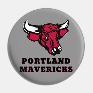 Defunct Portland Mavericks Baseball Pin