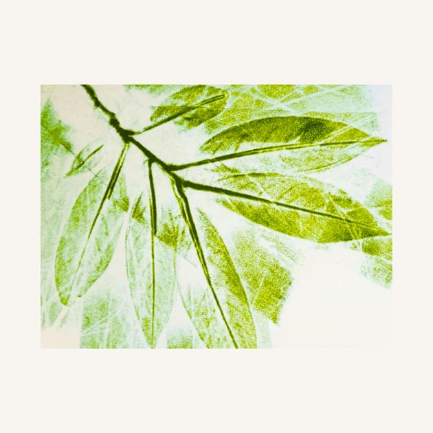 Nature Eco Leaf Print by Journey Designs