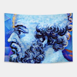 Eratosthenes of Cyrene Portrait | Eratosthenes of Cyrene Artwork | Eratosthenes of Cyrene Painting 14 Tapestry